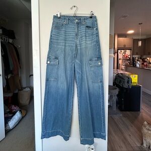 BOGO super high-rise baggy wide leg jeans (get one other item for free!)